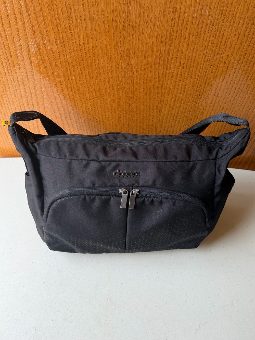 Doona Essentials Diaper Bag Black Stroller Attachment
